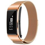 INF Zamenjava – Huawei pas iz nerjavečega jekla za Band B6/B7, ergonomski PinkGold, (5000346370) | Shoptok.si