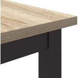  Stol Sonoma hrast 100 x 50 x 76 5 cm Inženjerska drva i čelik | shoptok.hr