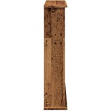 vidaXL Okvir za kamin starinski les 75x20x87,5 cm inženirski les | Shoptok.si