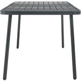  7-dijelni vrtni blagovaonski set čelični tamnosivi | shoptok.hr