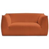 Bobochic Paris Oranžna sedežna garnitura iz tkanine bouclé 170 cm Giorgia – | Shoptok.si