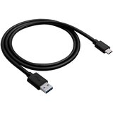 Akyga USB kabel USB-A vtič\, USB-C® vtič 0.50 m črna AK-USB-24, (20578062) | Shoptok.si