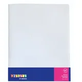 vezena tkanina v beli barvi 120x100cm