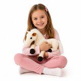  Plišani konj Plišana igračka Maskota Plišana igračka Bijela 40cm x 37cm | shoptok.hr