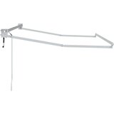  Električni sklopivi okvir tende Bijeli 2 5 x 2 m Aluminij - Bijeli 2 5 x 2 m Električna | shoptok.hr