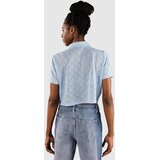 Blue Tomato Knitted Polo majica baby blue | Shoptok.si