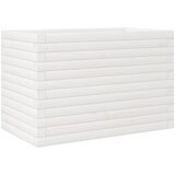 Vrtna sadilica bijela 70x40x45,5 cm od masivne borovine | shoptok.hr