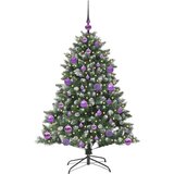 vidaXL Umestno božično drevo med 150 LED Zelena 85 x 85 x 120 cm | Shoptok.si