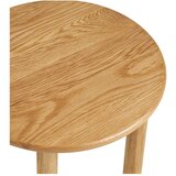 House Nordic Okrogla stranska mizica iz masivnega hrasta ø 40 cm Jena – | Shoptok.si