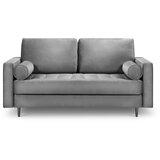 Milo Casa svijetlosiva baršunasta sofa Santo, 174 cm Cijene