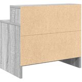 vidaXL Nočne omarice s predalom 2 kosa siva sonoma 51x31x47 cm | Shoptok.si