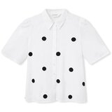 Compania Fantastica Topi & Bluze COMPAÑIA FANTÁSTICA Shirt 41059 - White Bela Cene