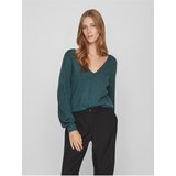 Vila Dark green womens sweater Ril - Women Cene