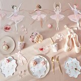 Meri Meri Papirnati jednokratni tanjuri u setu 8 kom Ballerina – | shoptok.hr