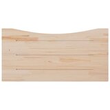  Ploča za radni stol bijela 110x55x2,5 cm od masivne borovine | shoptok.hr
