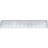  Zunanji kokošnjak 3x12x2 m pocinkano jeklo - - Srebrna - 88.55 - 3 x 12 x 2 m - | Shoptok.si