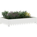  Ograda oko Travnjaka 100 x 60 x 20 cm Čelik Bijela - Bijela 100 x 60 x 20 cm 1 | shoptok.hr