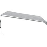 Tenda na automatsko uvlačenje LED antracit i bijela 400x350 cm | Eponuda.com