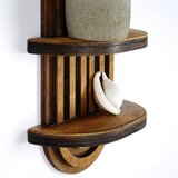 Kalune Design Raf265 walnut wall shelf | ePonuda.com