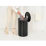 Brabantia Mat črn kovinski koš za perilo 60 l – | Shoptok.si