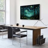  Slika - Starry night - a contemporary version of Van Gogh\'s night sky 120x80 Na talijanskom platnu | shoptok.hr