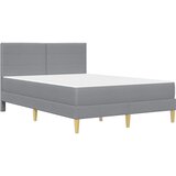  Krevetna konstrukcija Svijetlo siva 160 x 200 cm Poliester | shoptok.hr