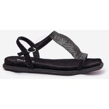 ARTIKER Flat Elegant Women's Sandals With Crystals | Shoptok.si