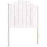 Maison Chic posteljno vzglavje - vzglavna omarica - nočna omarica belo 81x4x110 cm trdna borovina, (21706097) Cene
