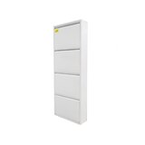  Cipelar sa 4 ladice (BIJELI) 137,5x50x15cm Cijene