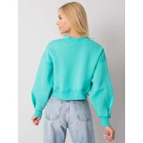 BASIC Feel Good Sweatshirt-RV-BL-6992.69-turquoise | Shoptok.si