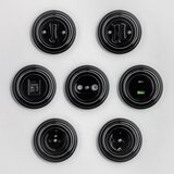  Kliklap - Retro dugme sa crnim okvirom | Eponuda.com