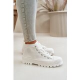 Big Star Women's sneakers with ankle choke Big Star white | Eponuda.ba