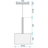 Toolight Stropni luster / zidni APP1701-1CP GREY A | shoptok.hr