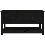  Stolić za kavu crni 102x49x55 cm od masivne borovine | shoptok.hr