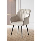 Hanah home Fotelja Novo, 46x89x44 cm, Krem | Eponuda.ba