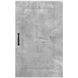 vidaXL Stenska kuhinjska omarica z vrati Betonsko siva 50 x 31 x 80 cm | Shoptok.si