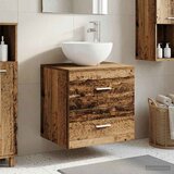  Umivaonik s policom Staro drvo 49,5 x 41 x 64,5 cm | shoptok.hr