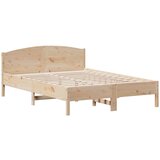  The Living Store Posteljni okvir brez vzmetnice 140x200 cm trdna borovina - Posteljni Okvir, (21497678) | Shoptok.si