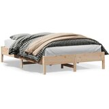 vidaXL Posteljni okvir 160x200 cm trdna borovina Cene