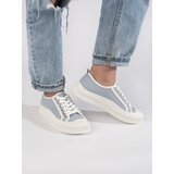 Shelvt Women's light blue platform sneakers | Eponuda.ba