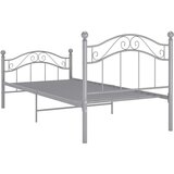  Okvir za krevet sivi metalni 100 x 200 cm | shoptok.hr