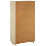  Visoka komoda Hrast sonoma 79x41x151 cm Konstruirano drvo - Hrast sonoma | shoptok.hr