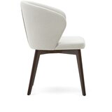 Kave Home Kremno bel jedilni stol Darice – | Shoptok.si