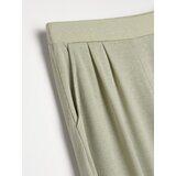 Sinsay Wide leg hlače sa sjajnom lurex niti | shoptok.hr