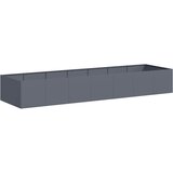 Maison Chic Cvetlični Lonec - Cvetlično korito antracit 280x80x40 cm Jeklo, (21789074) | Shoptok.si