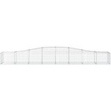  Lučne gabionske košare 4 kom 400x50x40/60 cm pocinčano željezo | Eponuda.com
