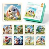  Drvene puzle 6 pcs zivotinje 8/1 ( 11/39404 ) | ePonuda.com