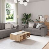 Komplet trosjeda od 3 dijela s jastučićima taupe tkanina | shoptok.hr