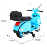  Licencirani motor na akumulator Vespa - plava | Eponuda.com