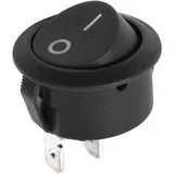 STIKALO 0-1 220V/6A za montažo fi: 22mm črne barve, (21000970)